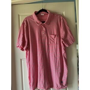Brooks Brothers Shirt Mens XXL Red‎ White Striped